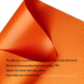 High Strength Orange Textile Prime Quality Thickened 1680D Coated TPU Eco-friendly Fabric For Bag